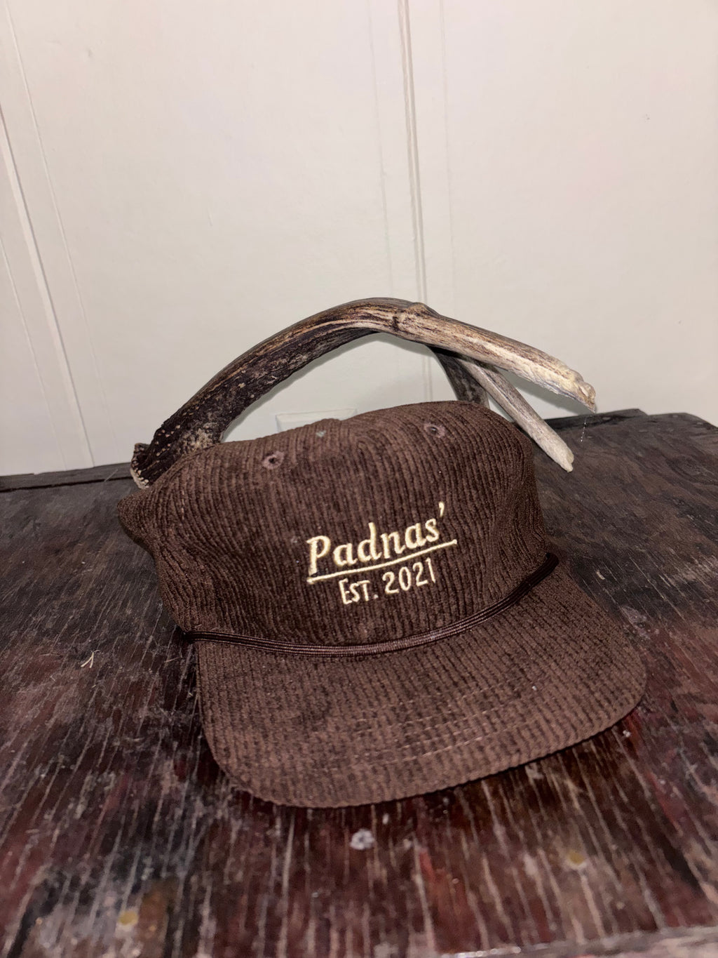 Corduroy snap back